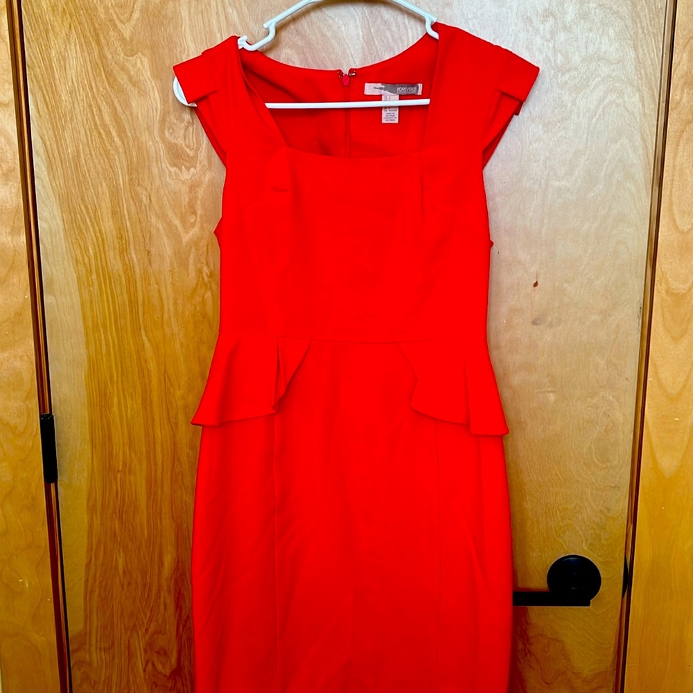 Forever 21 Contemporary Peplum Dress